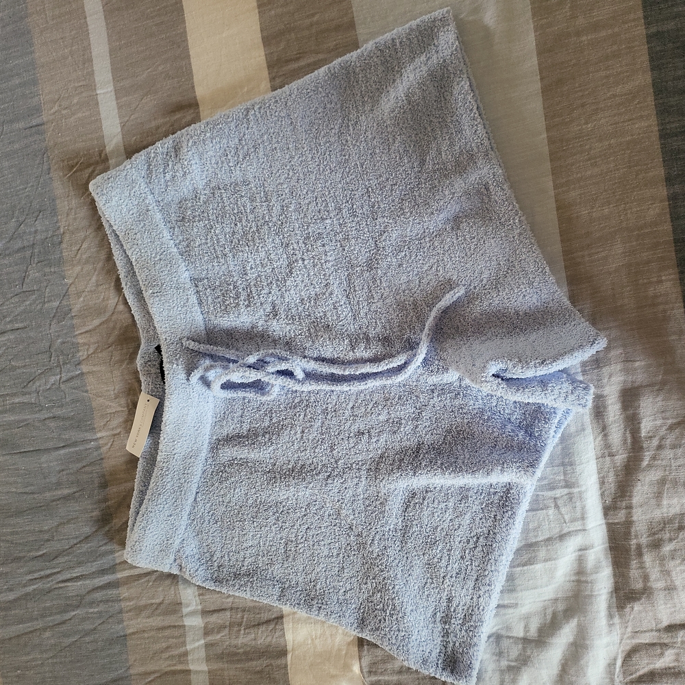 Ladies size XXL blue Terry cloth shorts